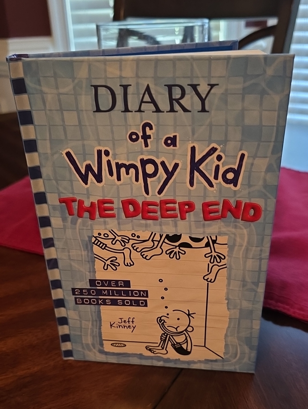 Diary of a Wimpy Kid: The Deep End - Kids Hard Cover Book by Jeff Kinney